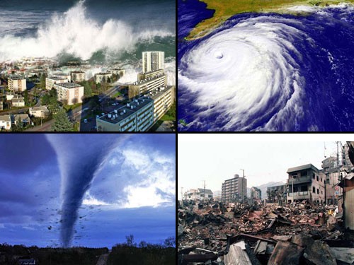 Japanese weather vocabulary - disaster